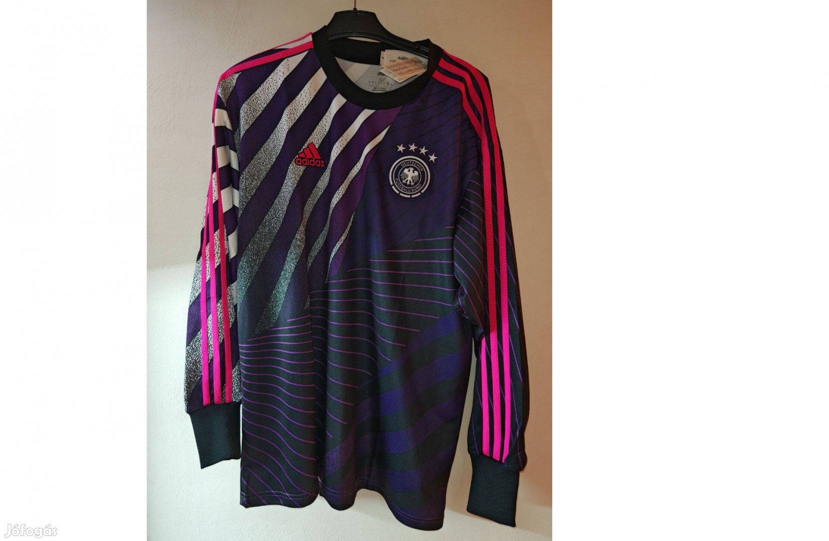 Német válogatott eredeti adidas Icon hosszú ujjú kapus mez (M, L, XL)
