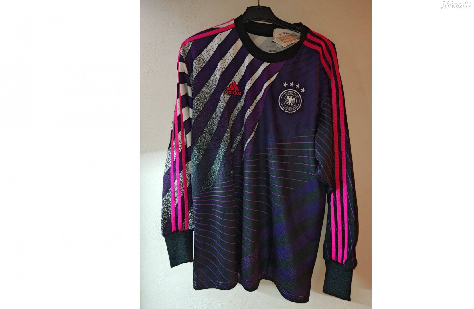 Német válogatott eredeti adidas Icon hosszú ujjú kapus mez (M, L, XL)