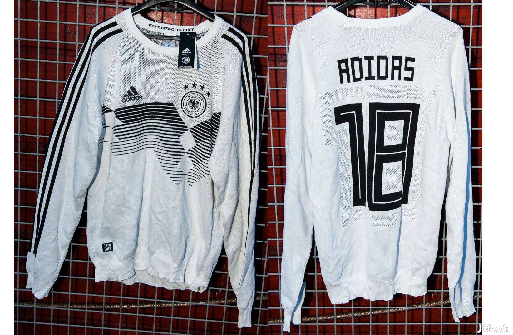 Német válogatott eredeti adidas fekete fehér 2018-as VB
