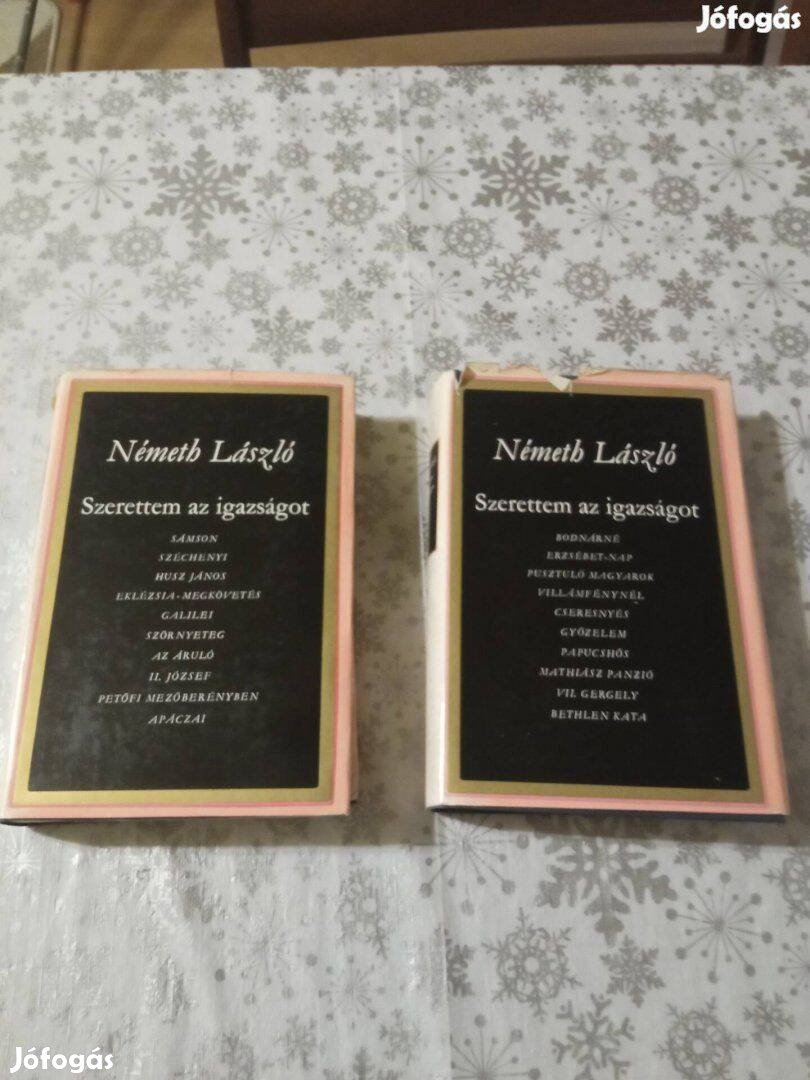 Németh László Szerettem az igazságot c. könyv