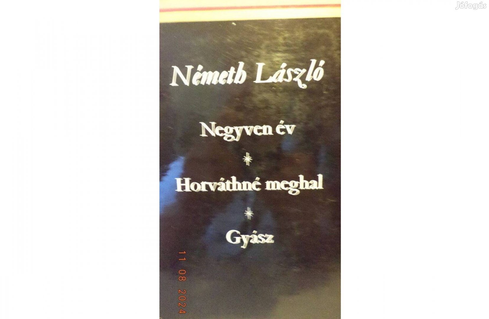 Németh László: Negyven év - Horváthné meghal - Gyász