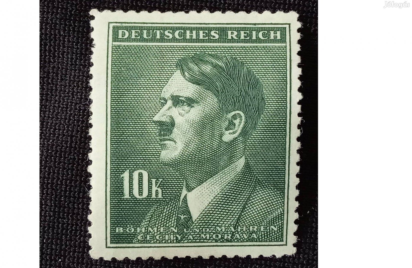 Németország 1942 Adolf Hitler, 1889-1945 Cseh-és Morvaország postatisz