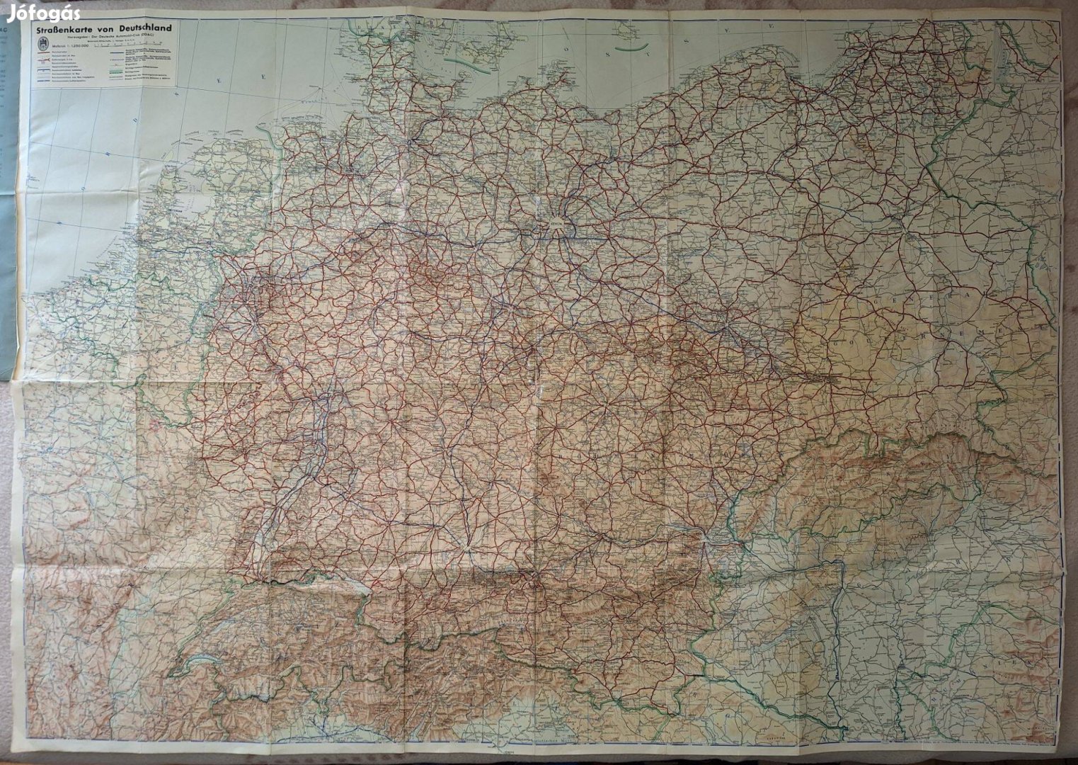 Németország, Harmadik Birodalom térképe, 1941