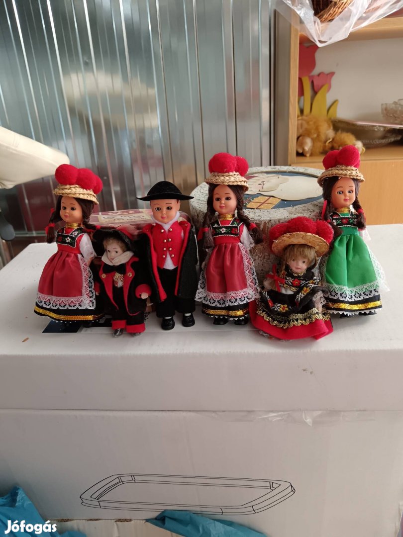 Németországból származó, új állapotban lévő babák