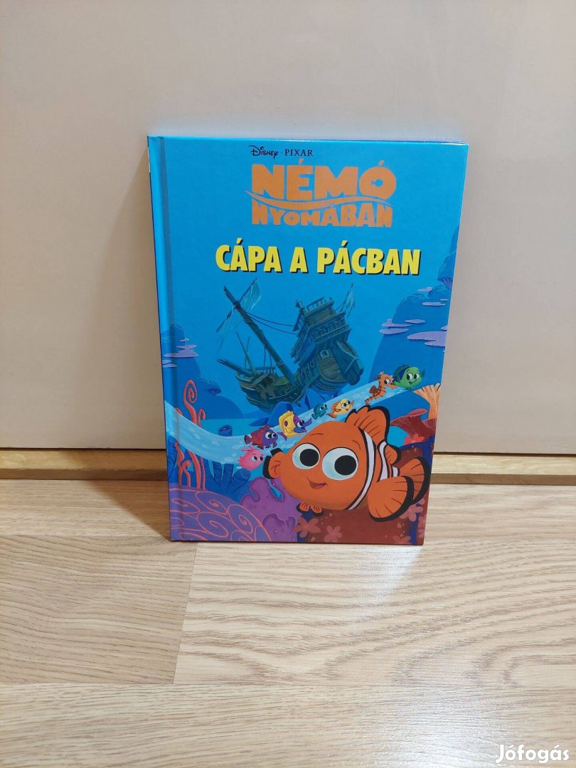 Némó nyomában Cápa a pácban Disney mesekönyv, gyerek könyv