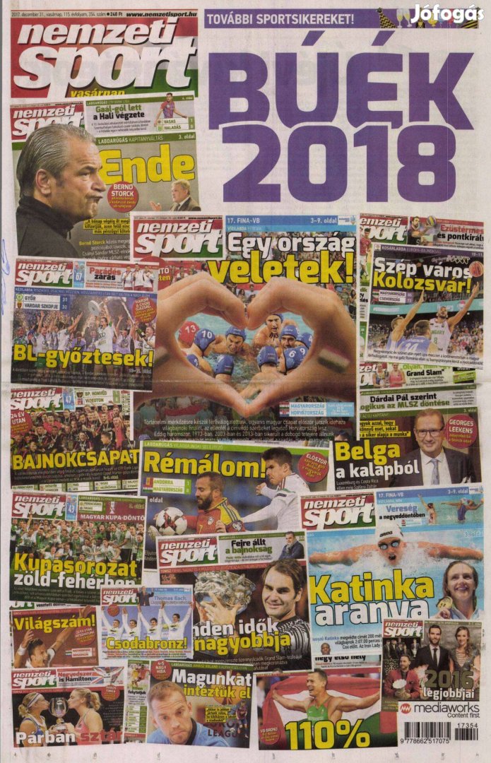 Nemzeti Sport 2018-2019-2020-2021-es évadok eladók