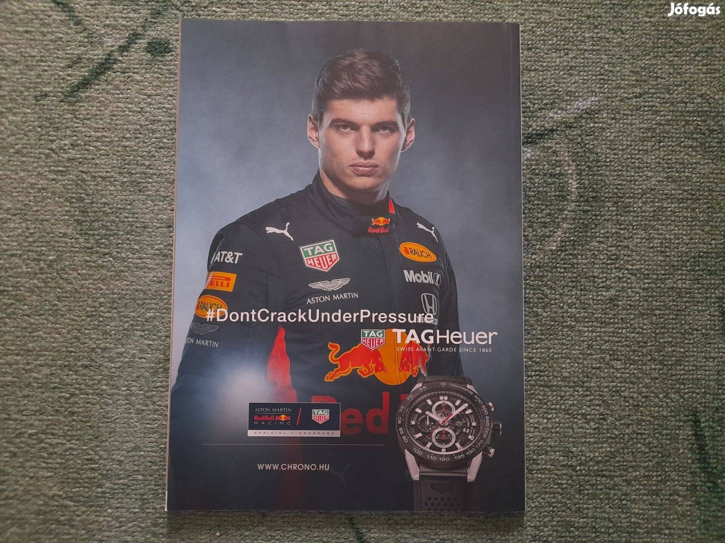 Nemzeti Sport Magazin futball, Verstappen borító