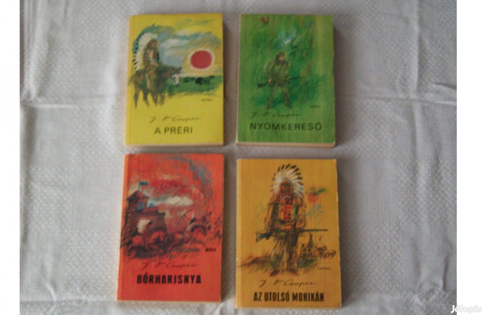 Nemzetközi Gyermekévre 1979 kiadott 4 db indián könyv
