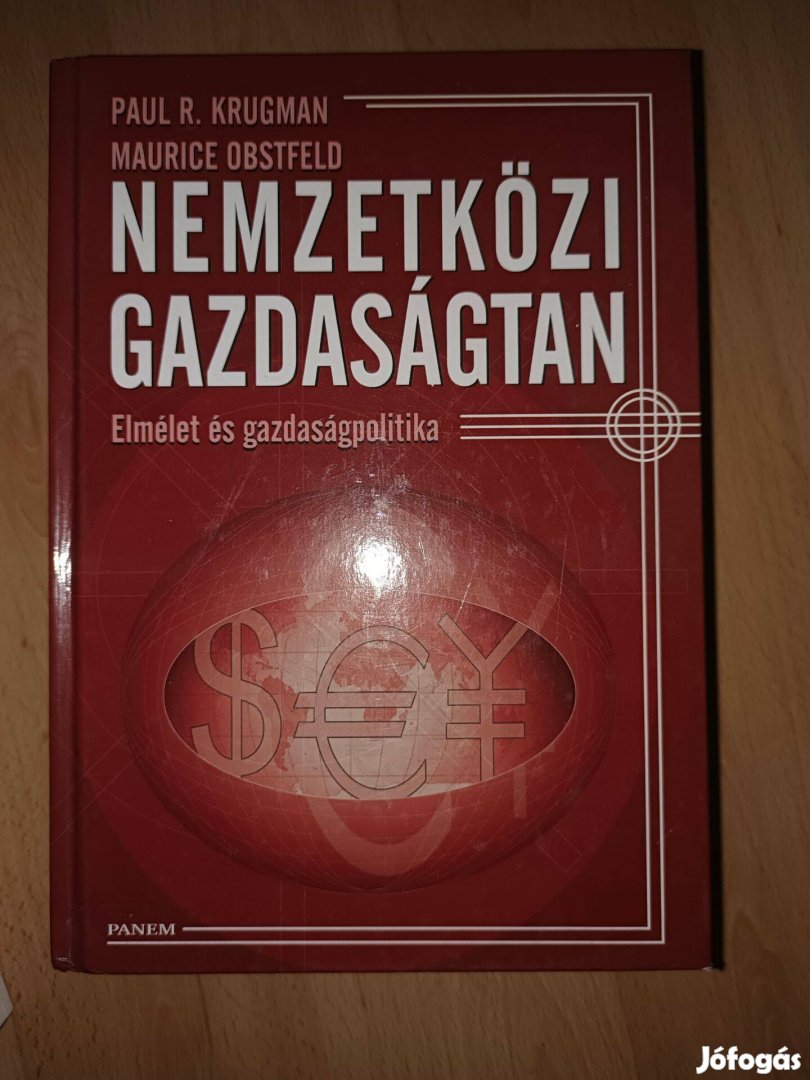 Nemzetközi gazdaságtan Krugman könyv eladó