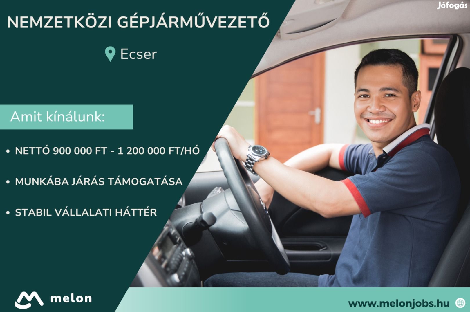 Nemzetközi gépjárművezetői állás