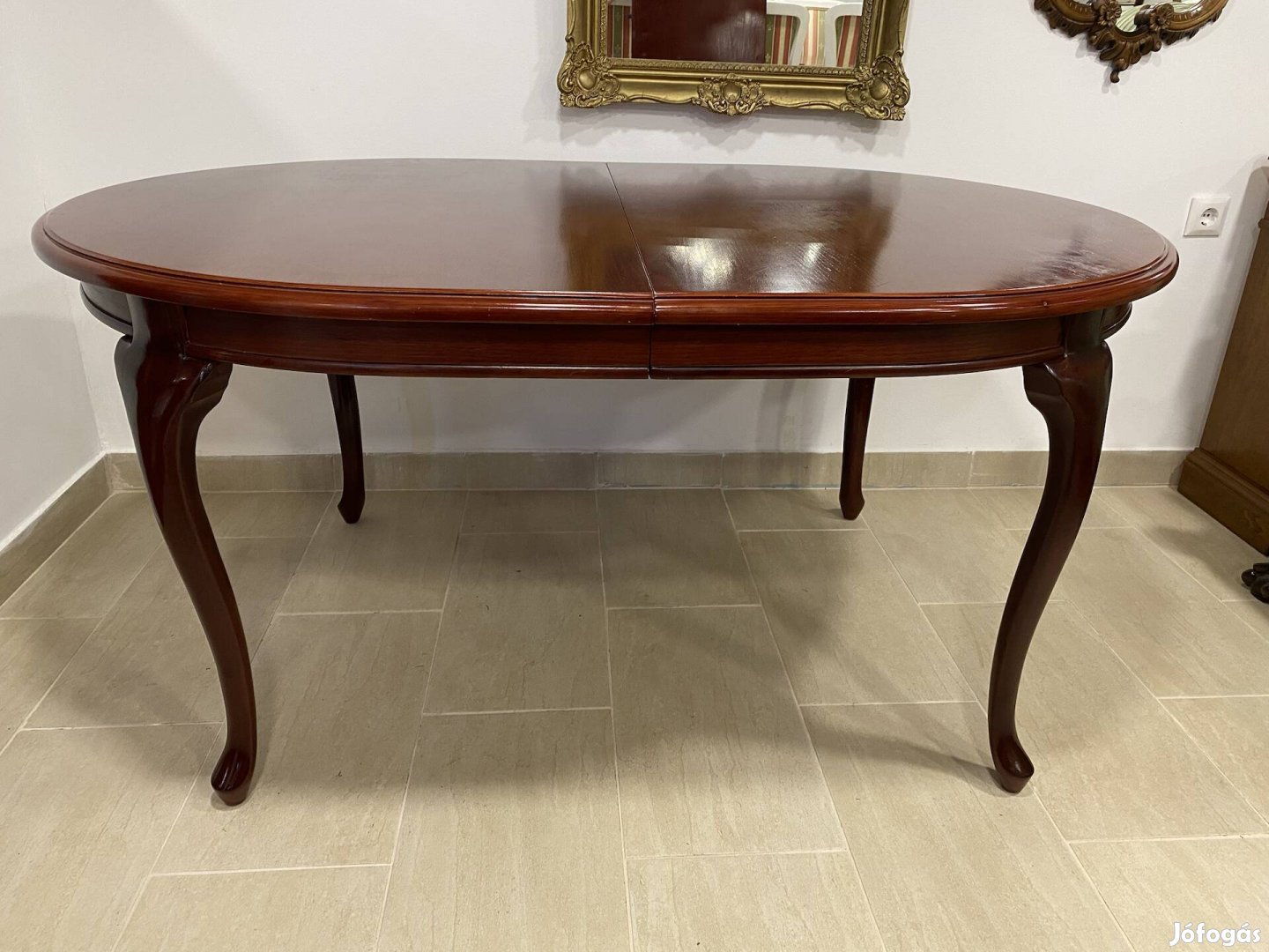 Neobarokk bővíthető étkezőasztal