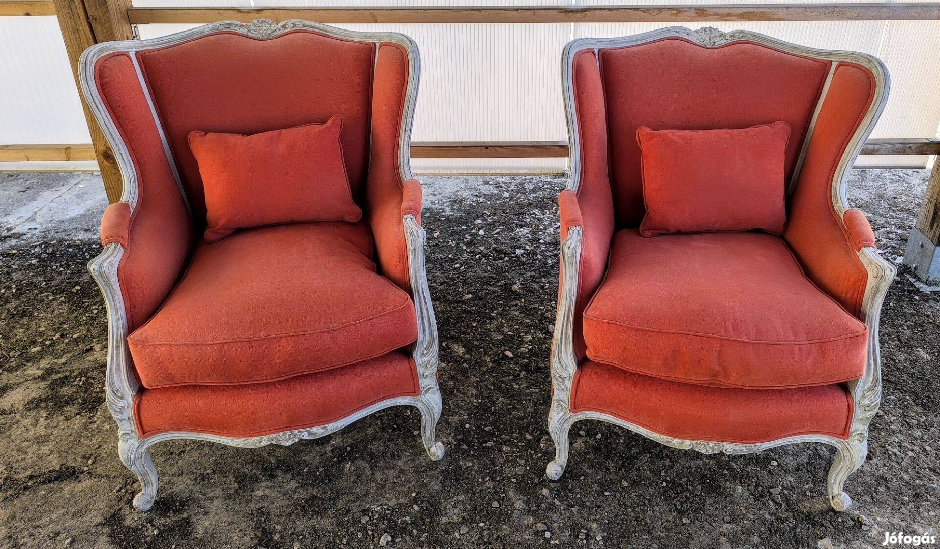 Neobarokk,provence fotel pár