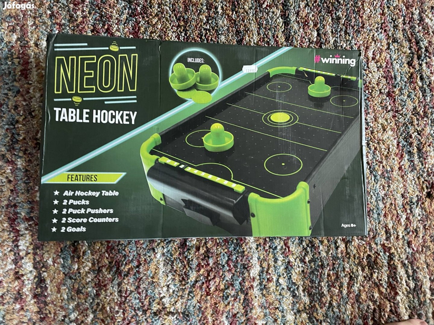 Neon Asztali Léghoki Játék - Neon Air Hockey