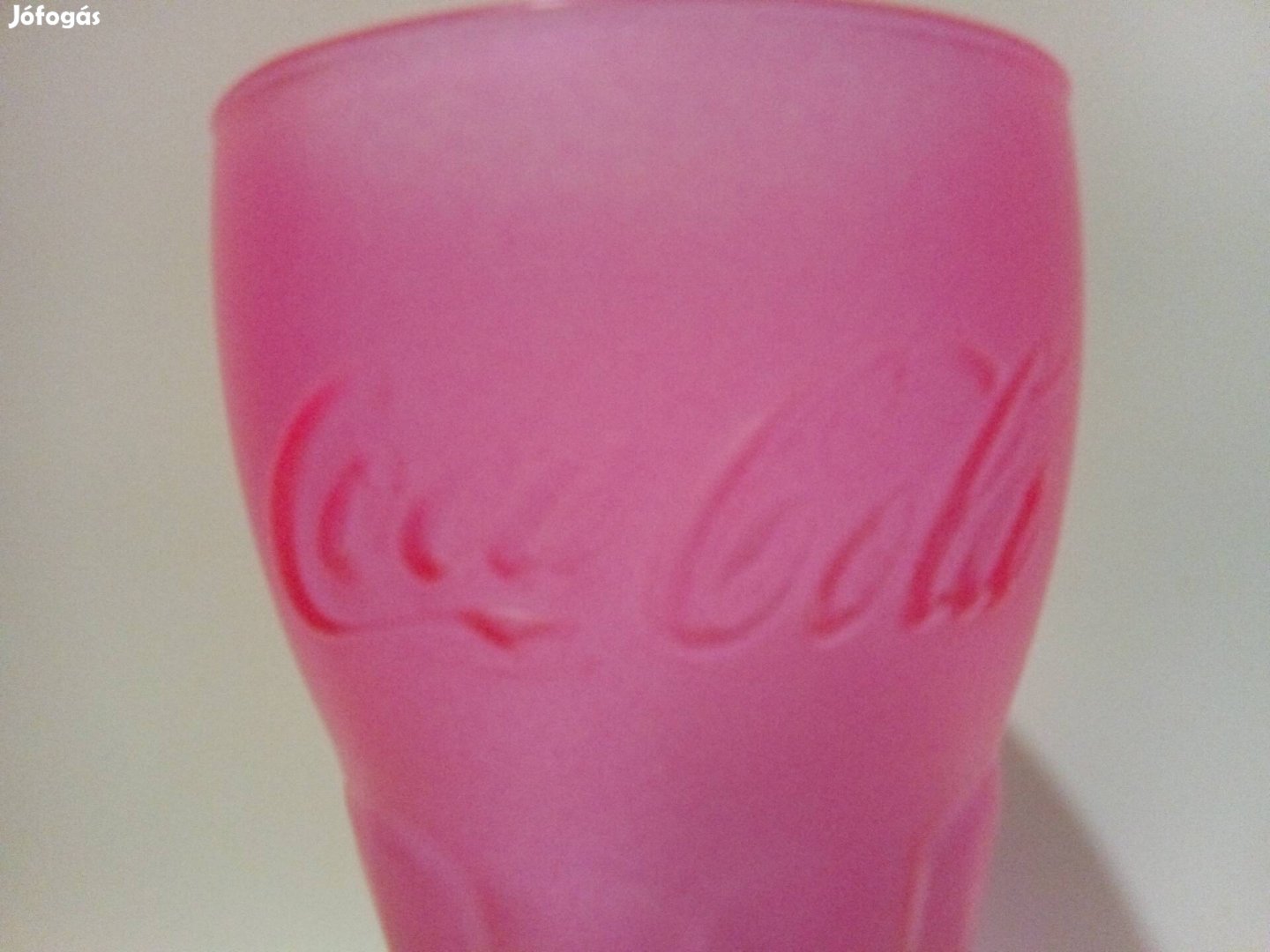 Neon Rózsaszín, Pink Coca COLA Pohár 