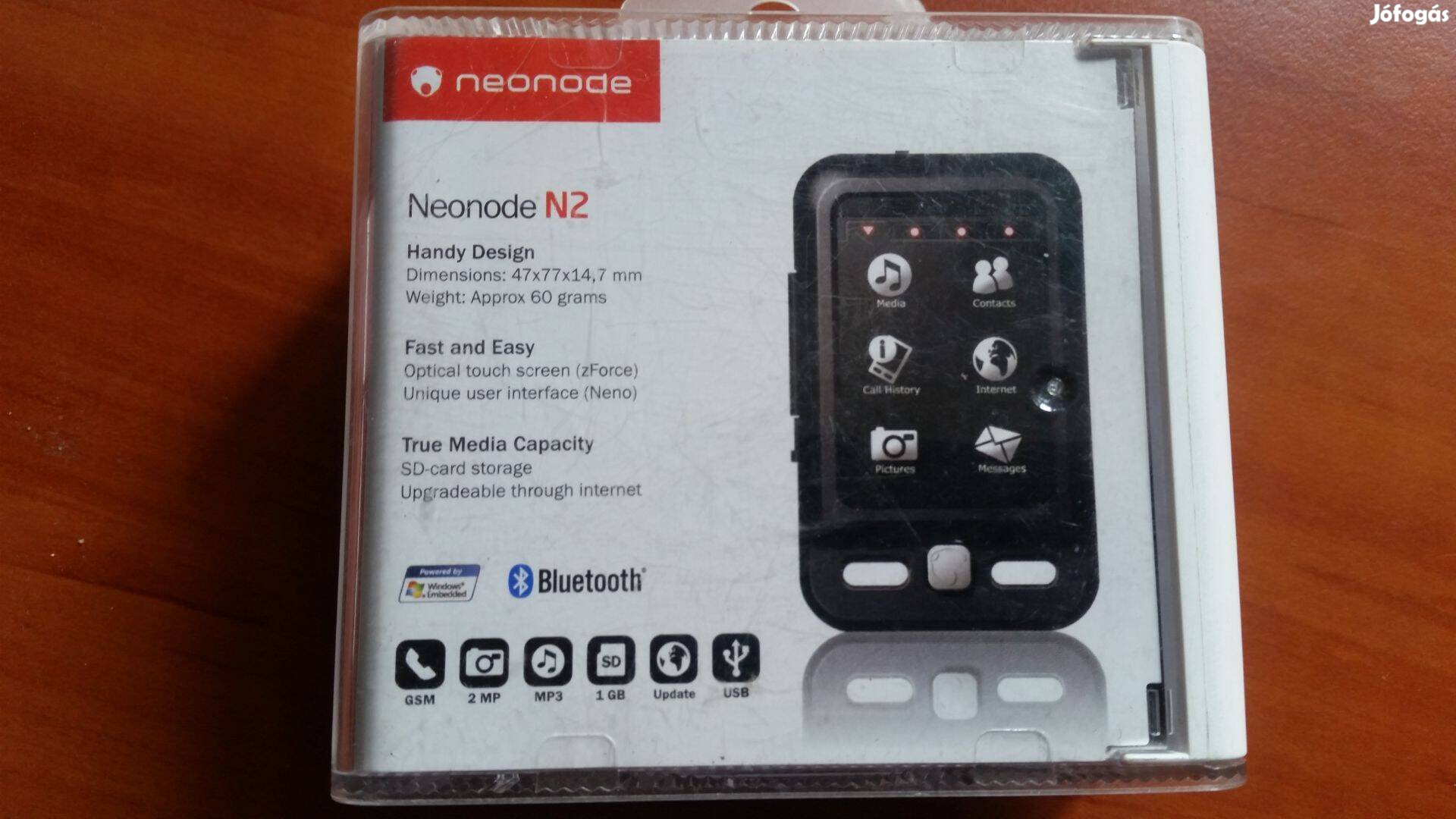 Neonode N2 mobiltelefon - főleg gyűjtőknek