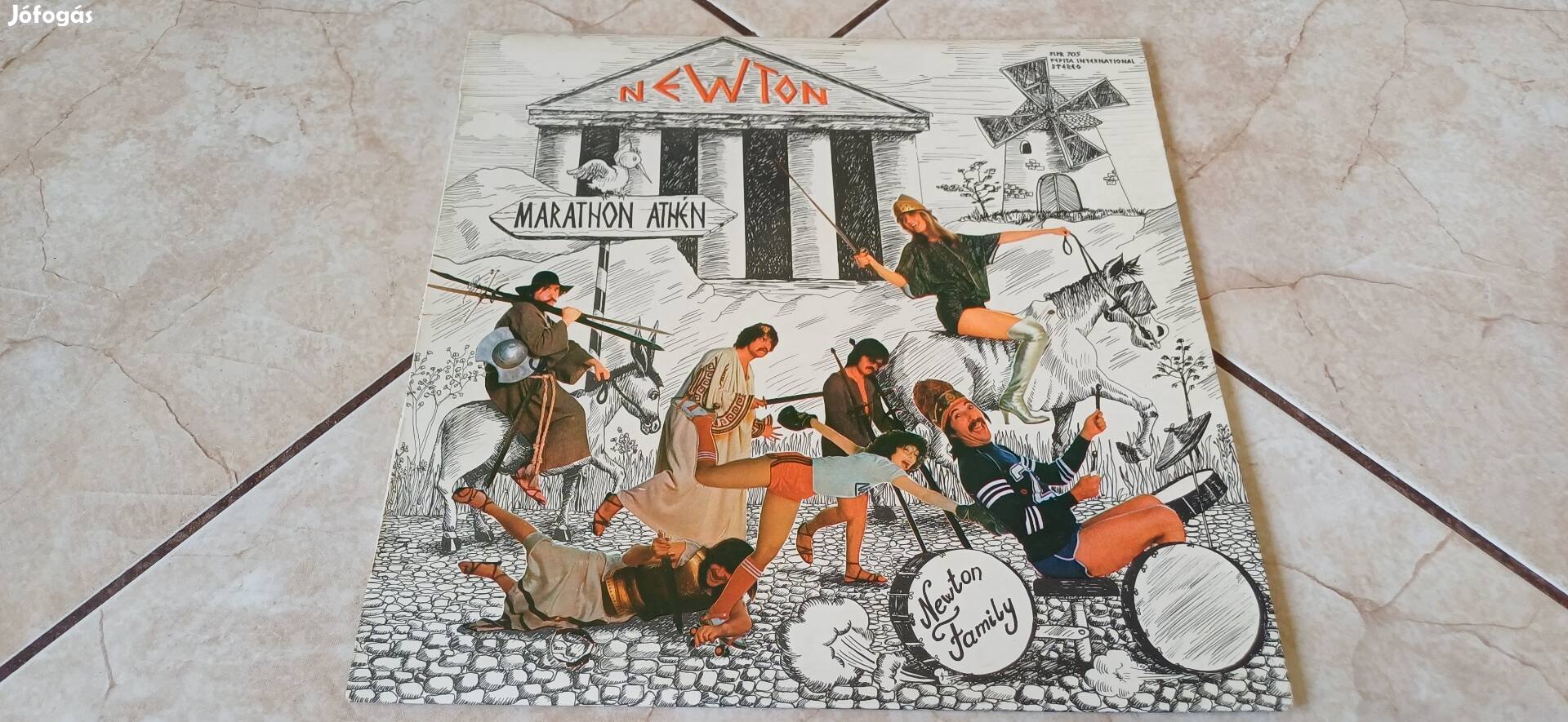 Neoto Família Marathon bakelit hanglemez