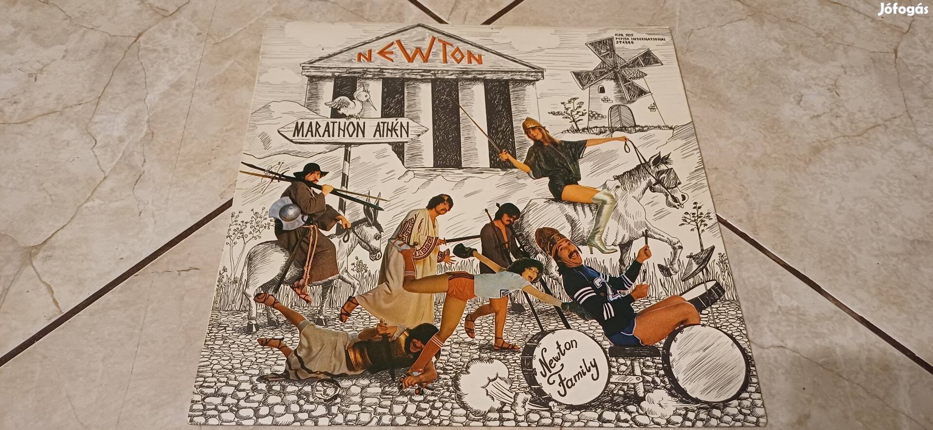 Neoton Família bakelit hanglemez