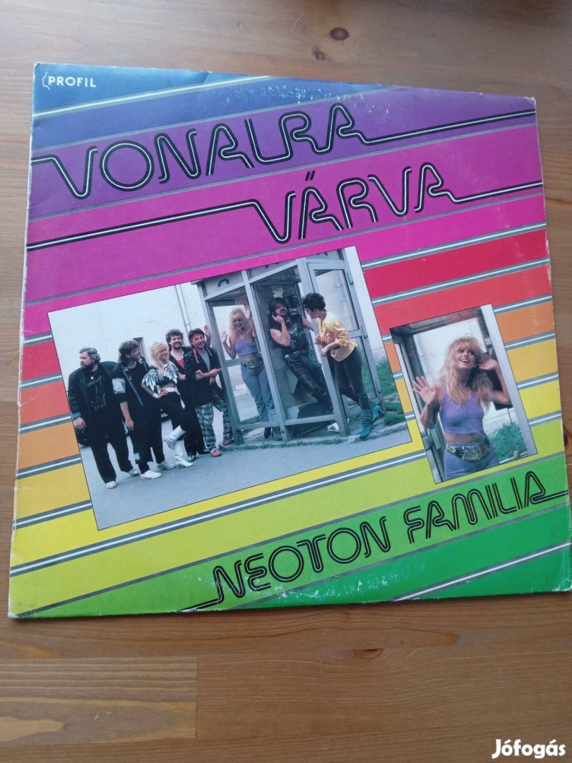 Neoton - Vonalra várva bakelit lp