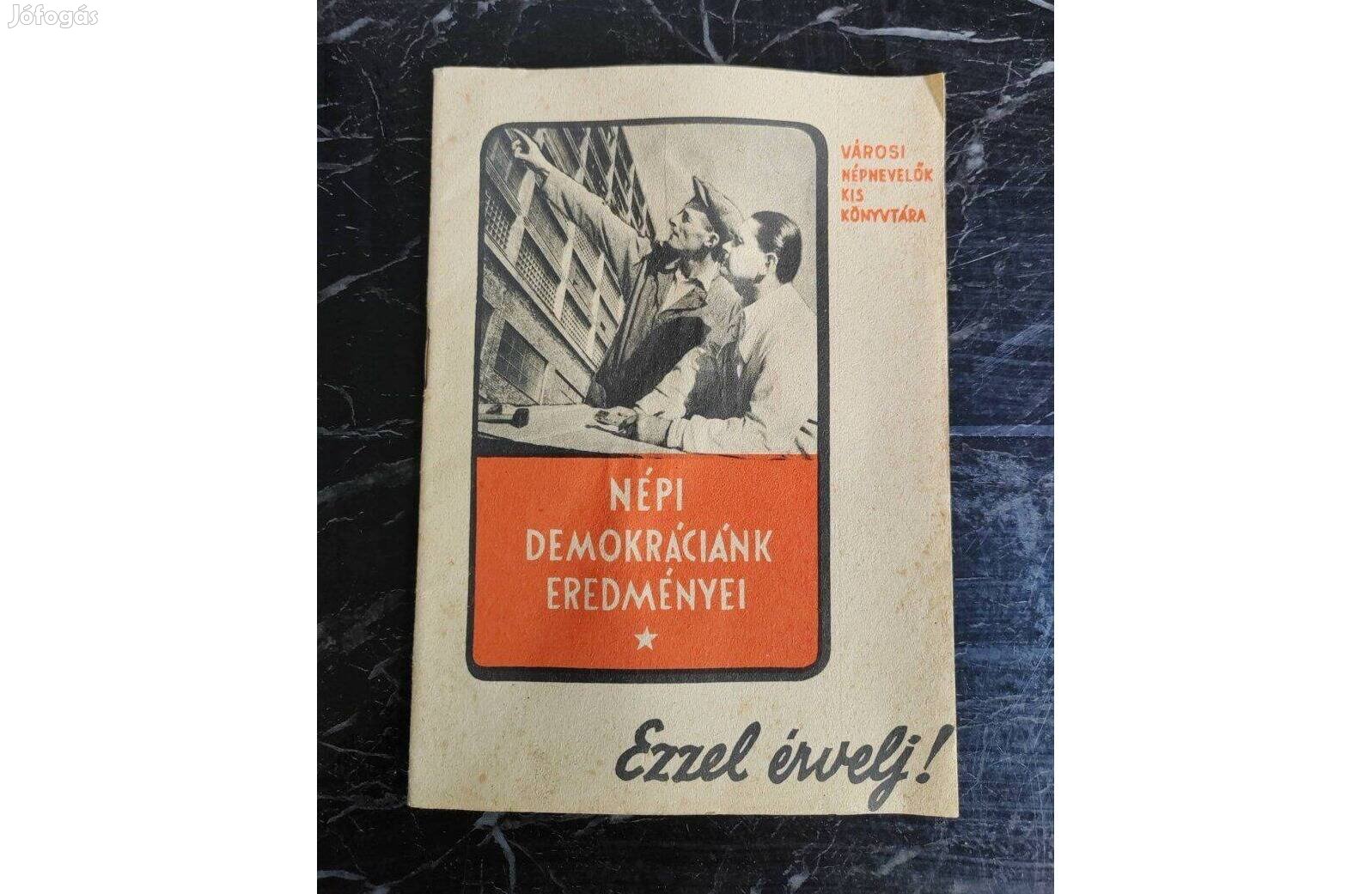 Népi Demokráciánk Eredményei- Népnevelők Kiskönyvtára