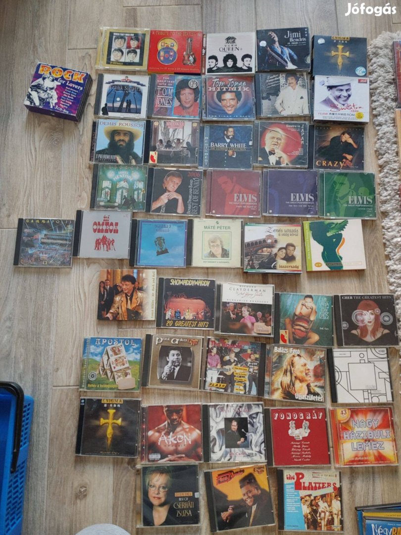 Népszerű CD hanglemezek Elvis Queen Sinatra 1500Fttól