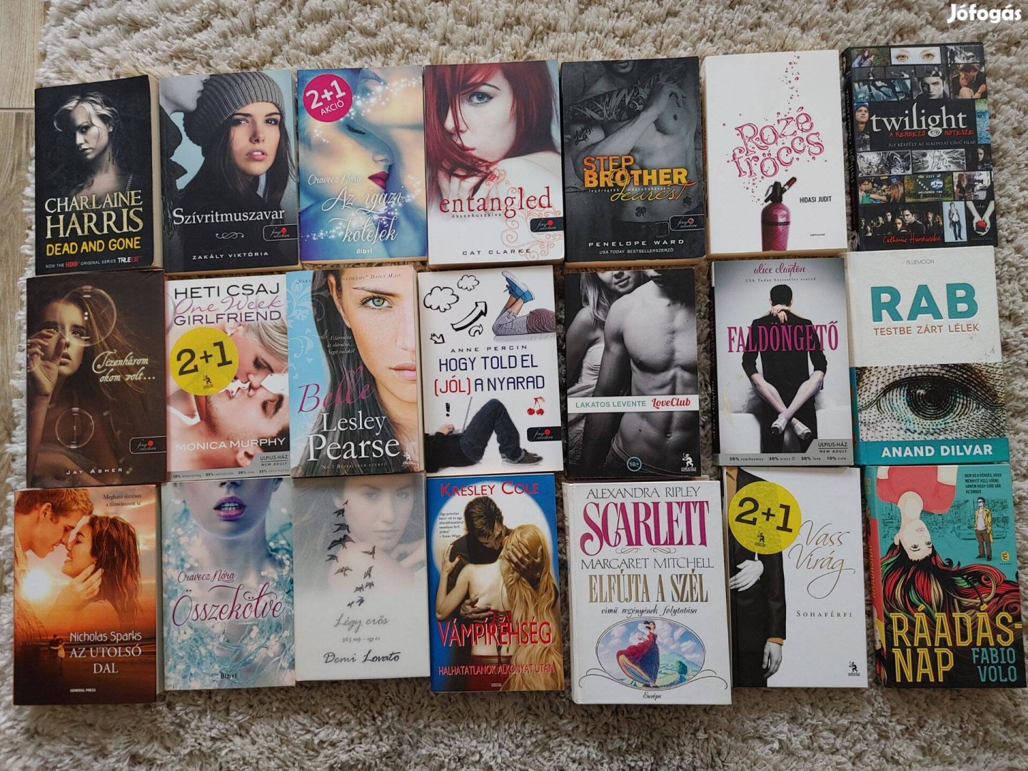 Népszerű könyvek fiataloknak 29 db 1900Ftdb tól