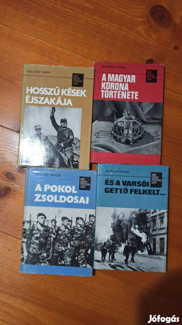 Népszerű történelem 4 kötet
