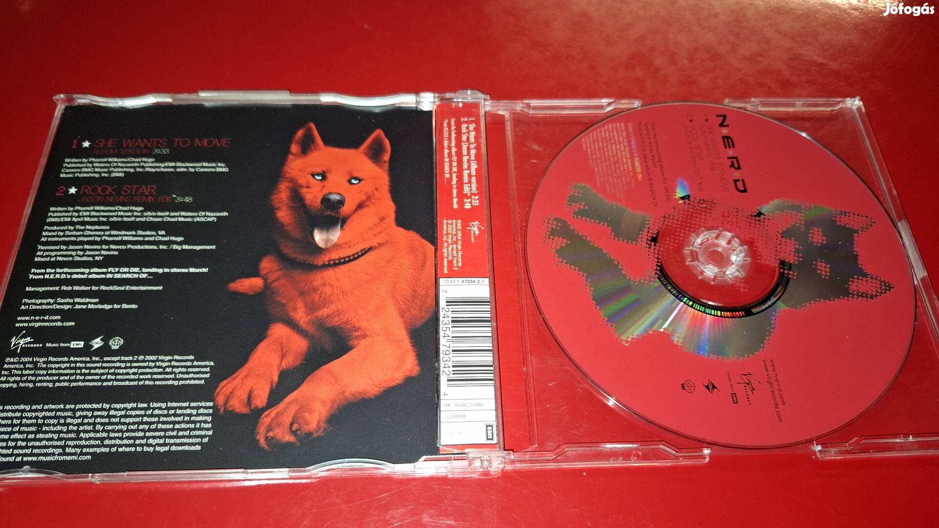 Nerd She wants to move maxi Cd 2004