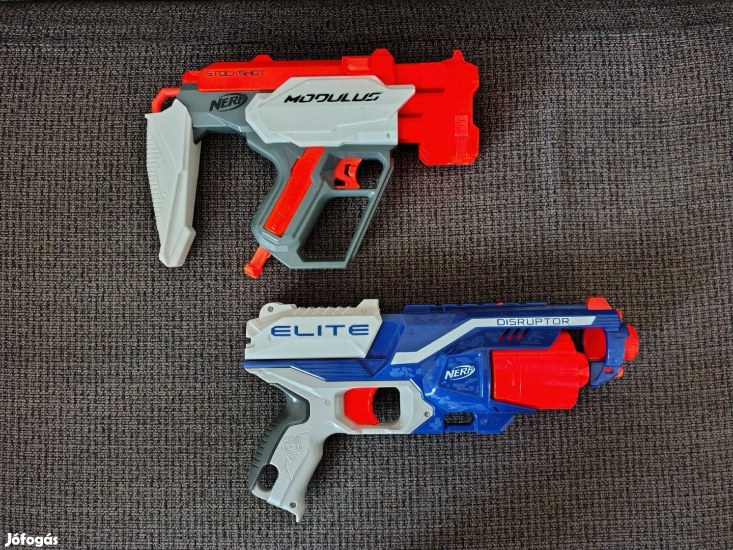 Nerf Elite Disruptor és Stockshot Modulus 2 db Játékfegyver