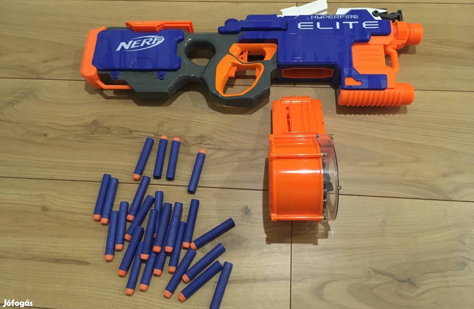 Nerf Elite Hyperfire szivacslövő - alig használt. 7000 ft