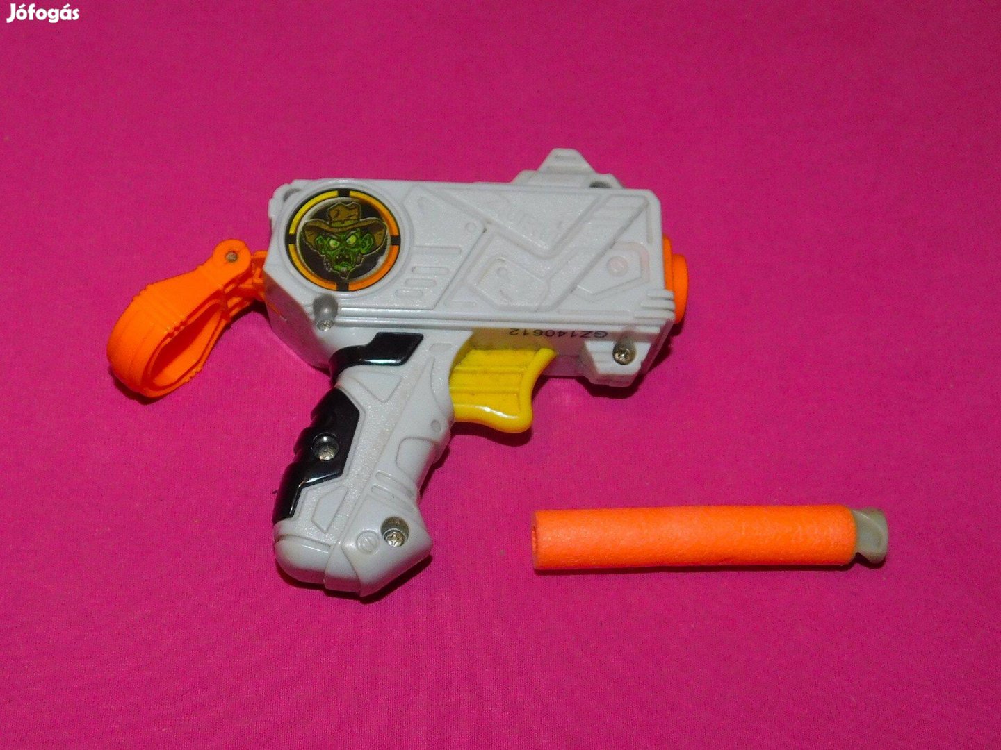 Nerf Micro X-Shot Zombie mini szivacslövő játékpisztoly, 14 cm