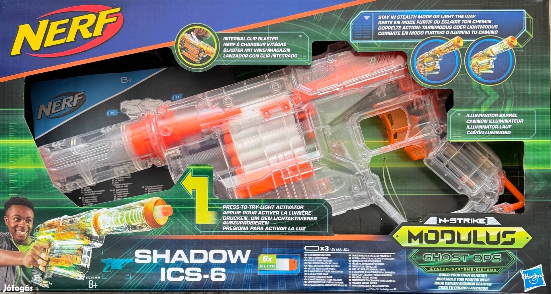 Nerf Modulus Shadow ICS 6 kilövő