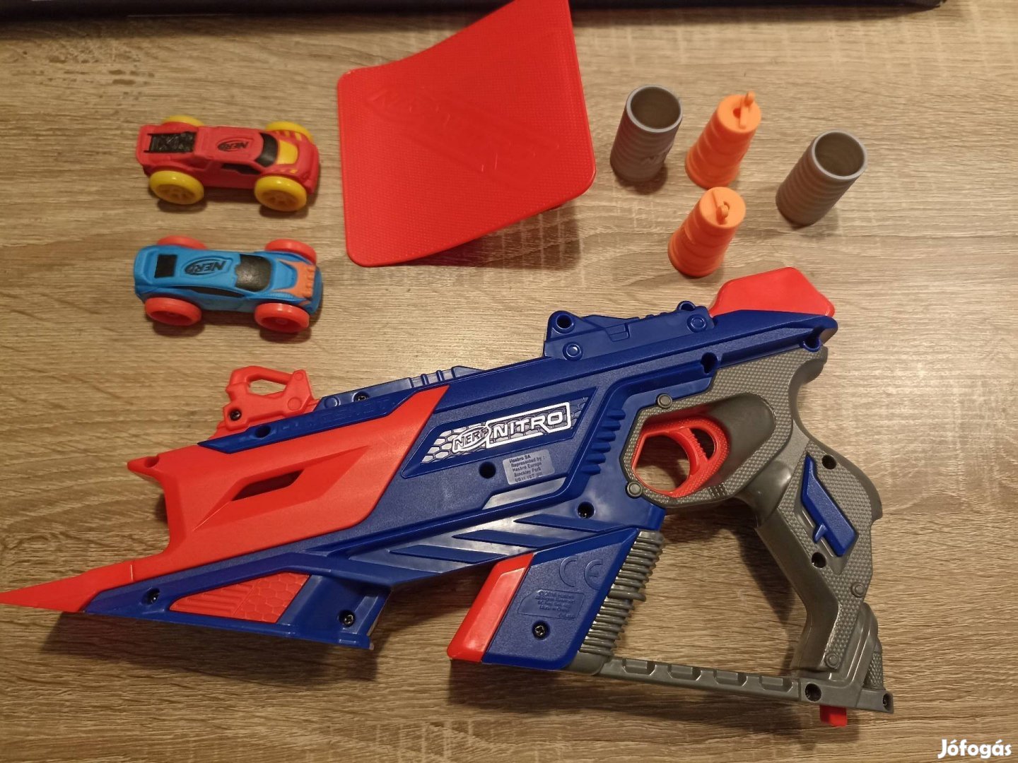 Nerf Nitro Longshot smash - autókilövő játék hibátlan állapotban