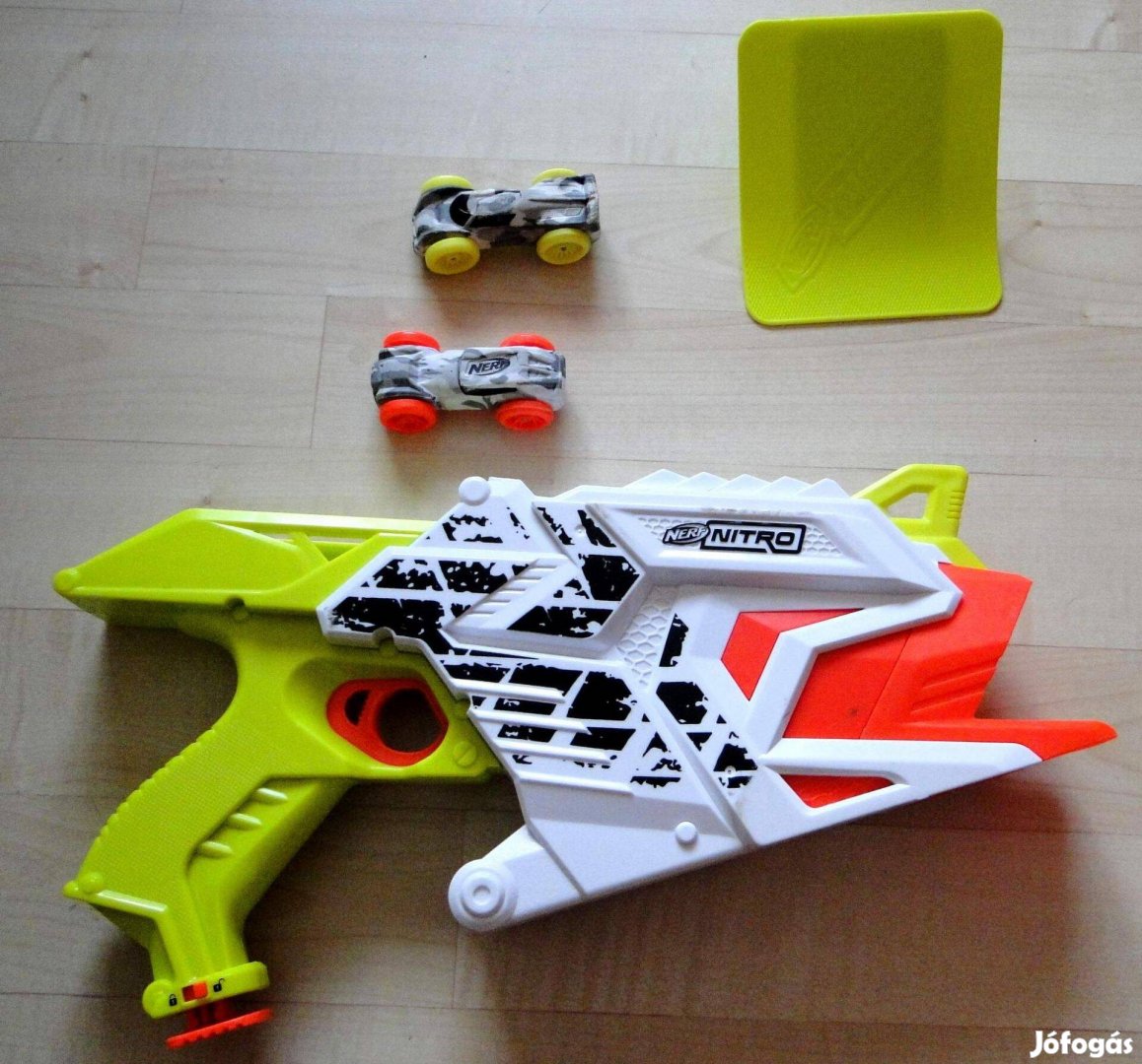 Nerf Nitro autó kilövő szett eladó, csere