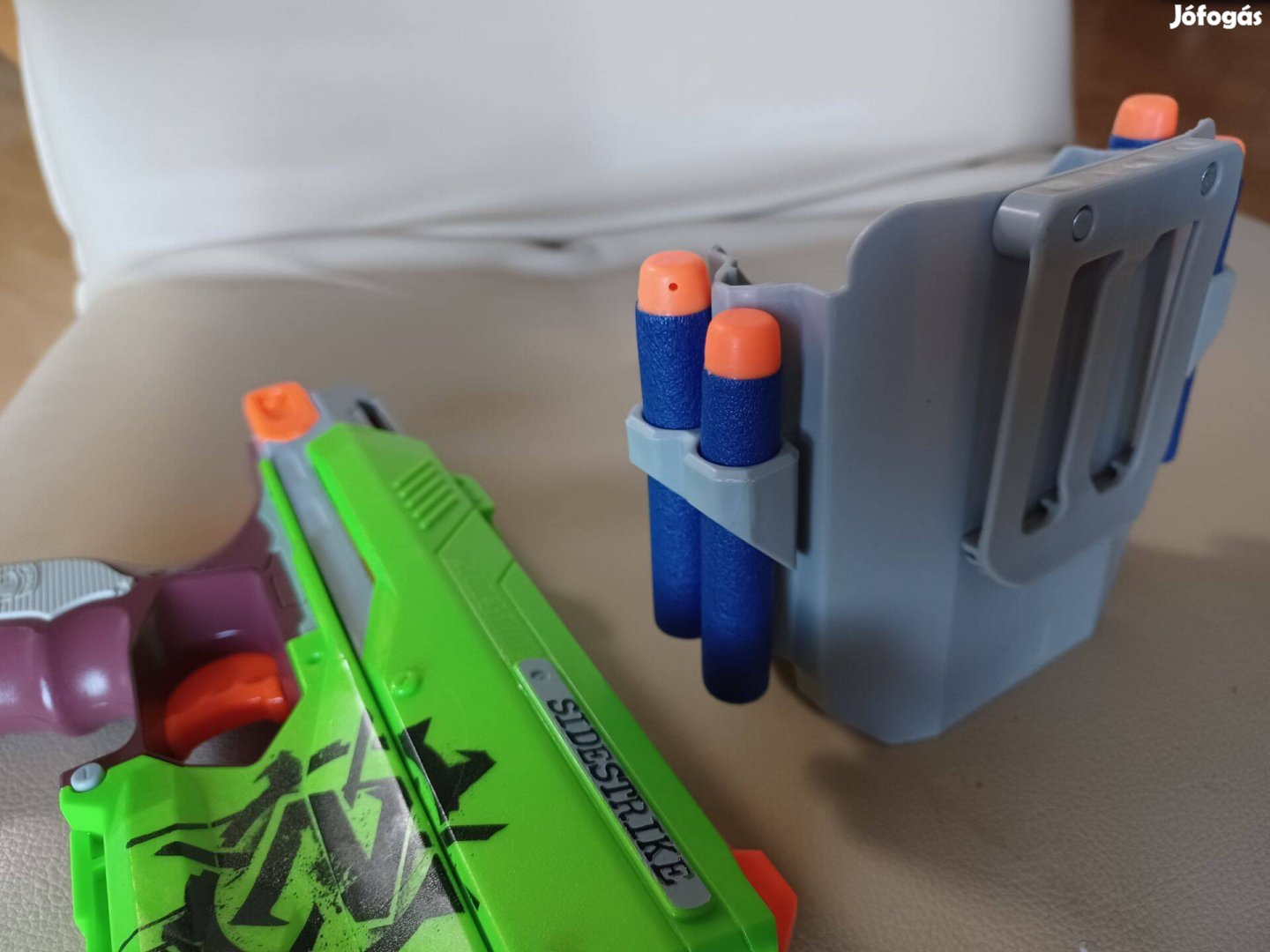 Nerf Sidestrike tokkal - alig használt