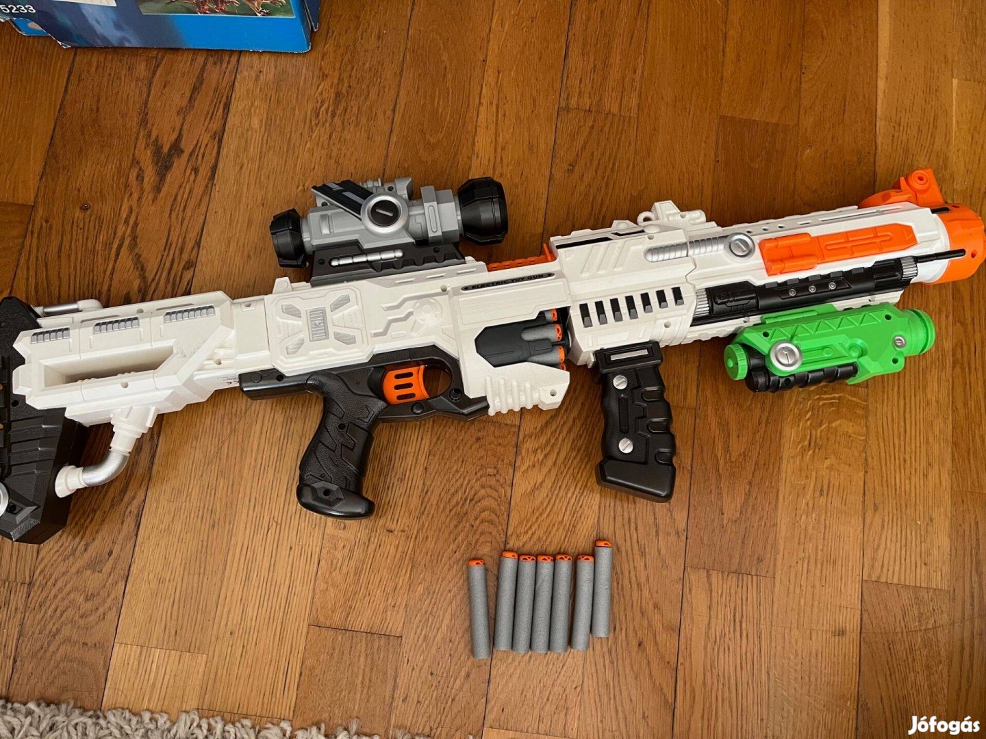 Nerf Track Pro Spiner szivacslővő fegyver 75 cm-es