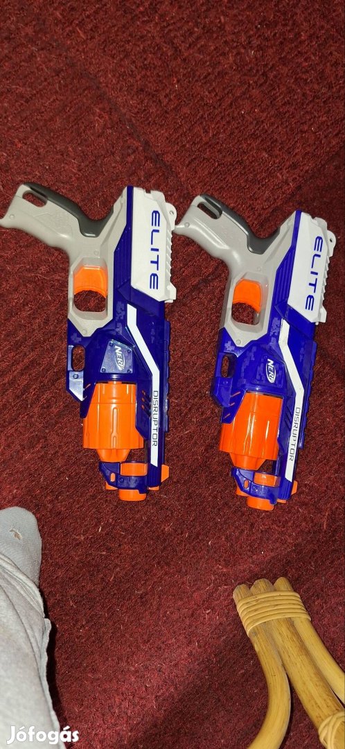 Nerf elite disruptor szivacskilövő forgótáras fegyver