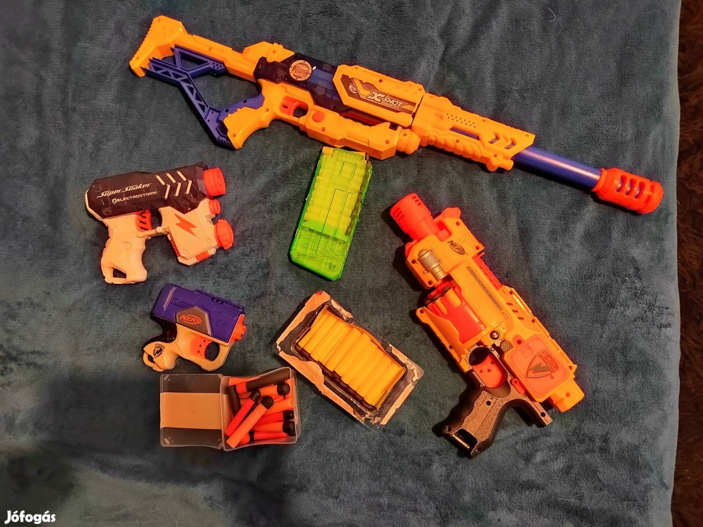 Nerf és x shot fegyverek