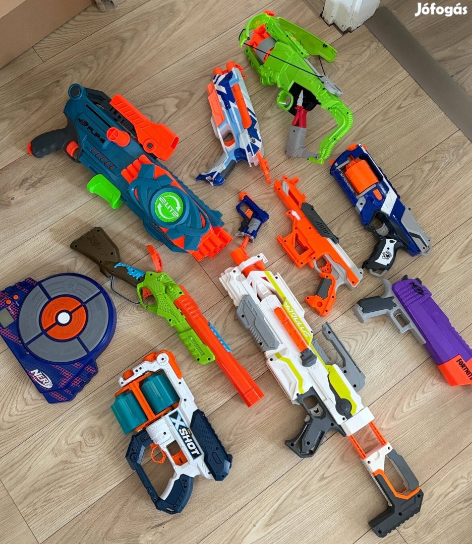 Nerf gyűjtemény
