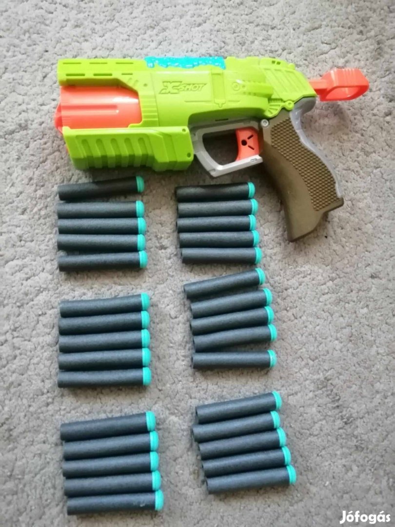 Nerf puska lövedékekkel