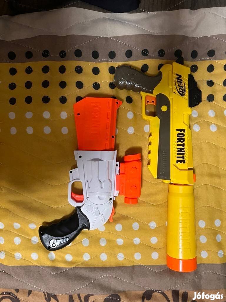 Nerf puskák 2 db