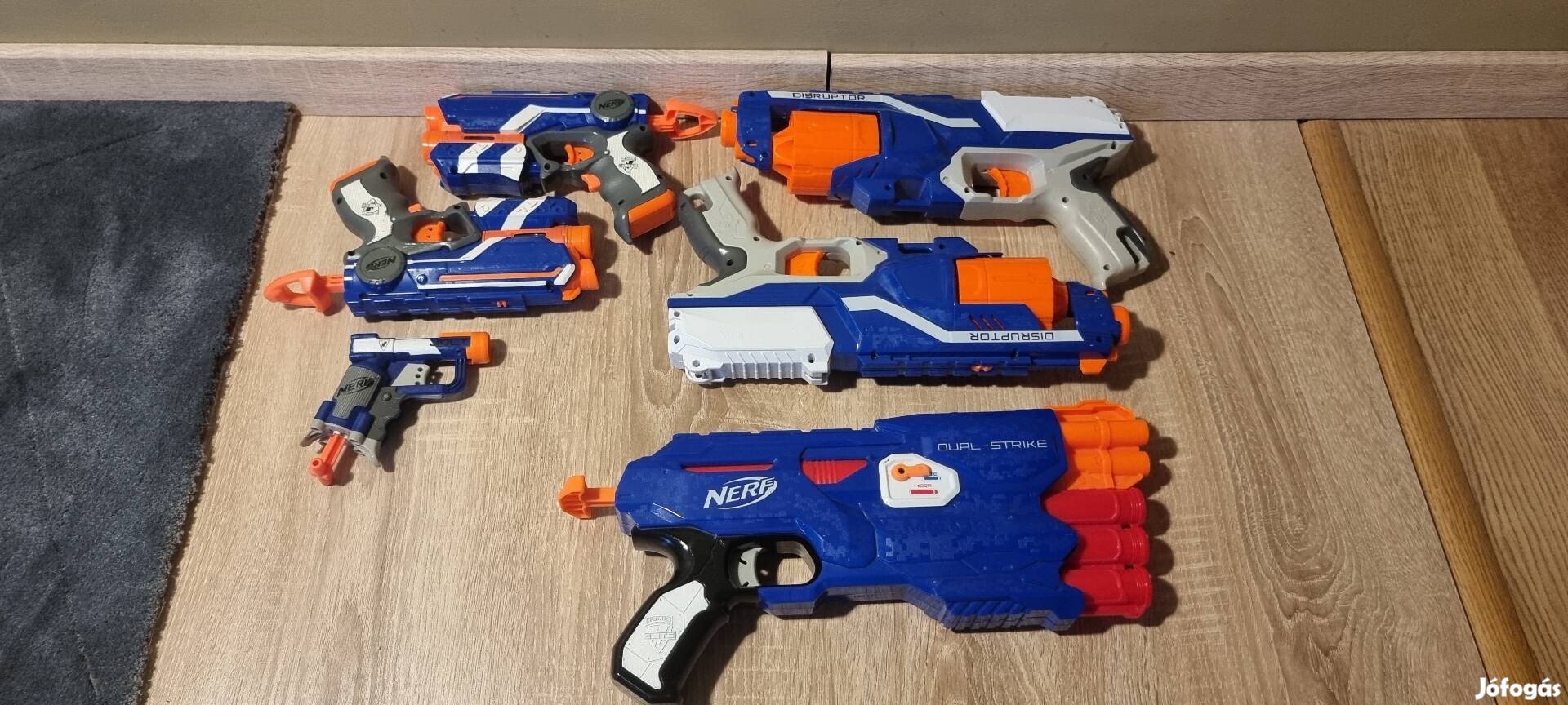 Nerf puskák tölténnyel