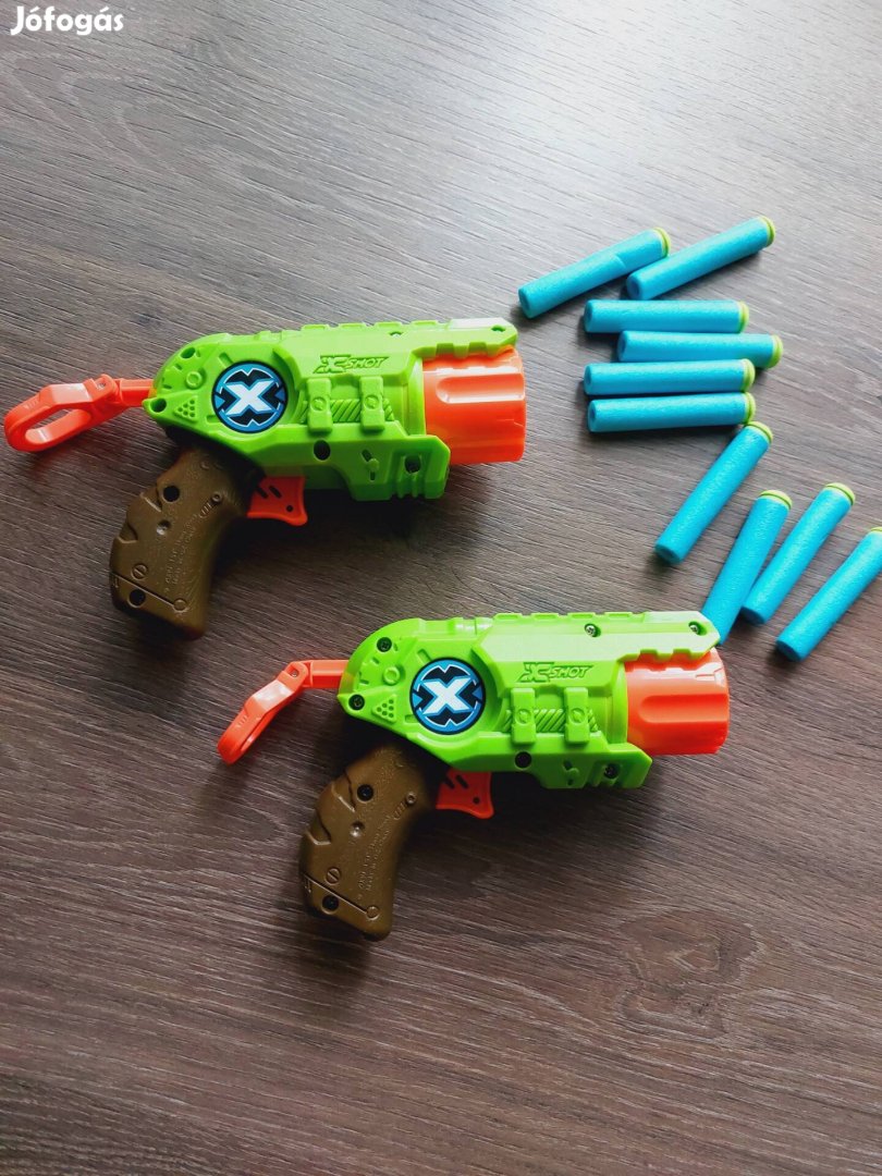 Nerf szerű játék pisztoly fegyver