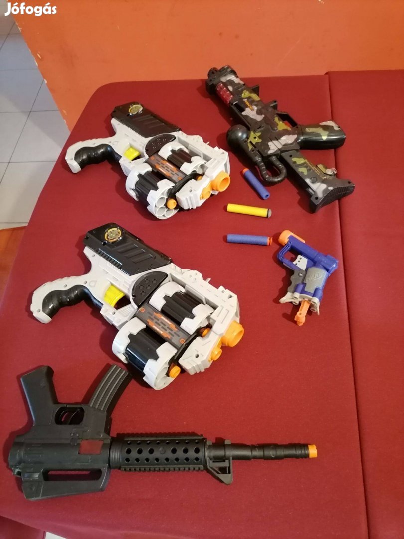 Nerf szivacslövők tökéletes állapotban