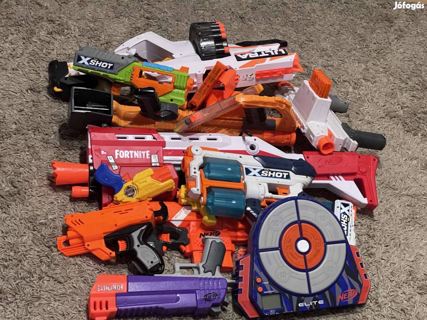 Nerf,x-shot játék fegyverek