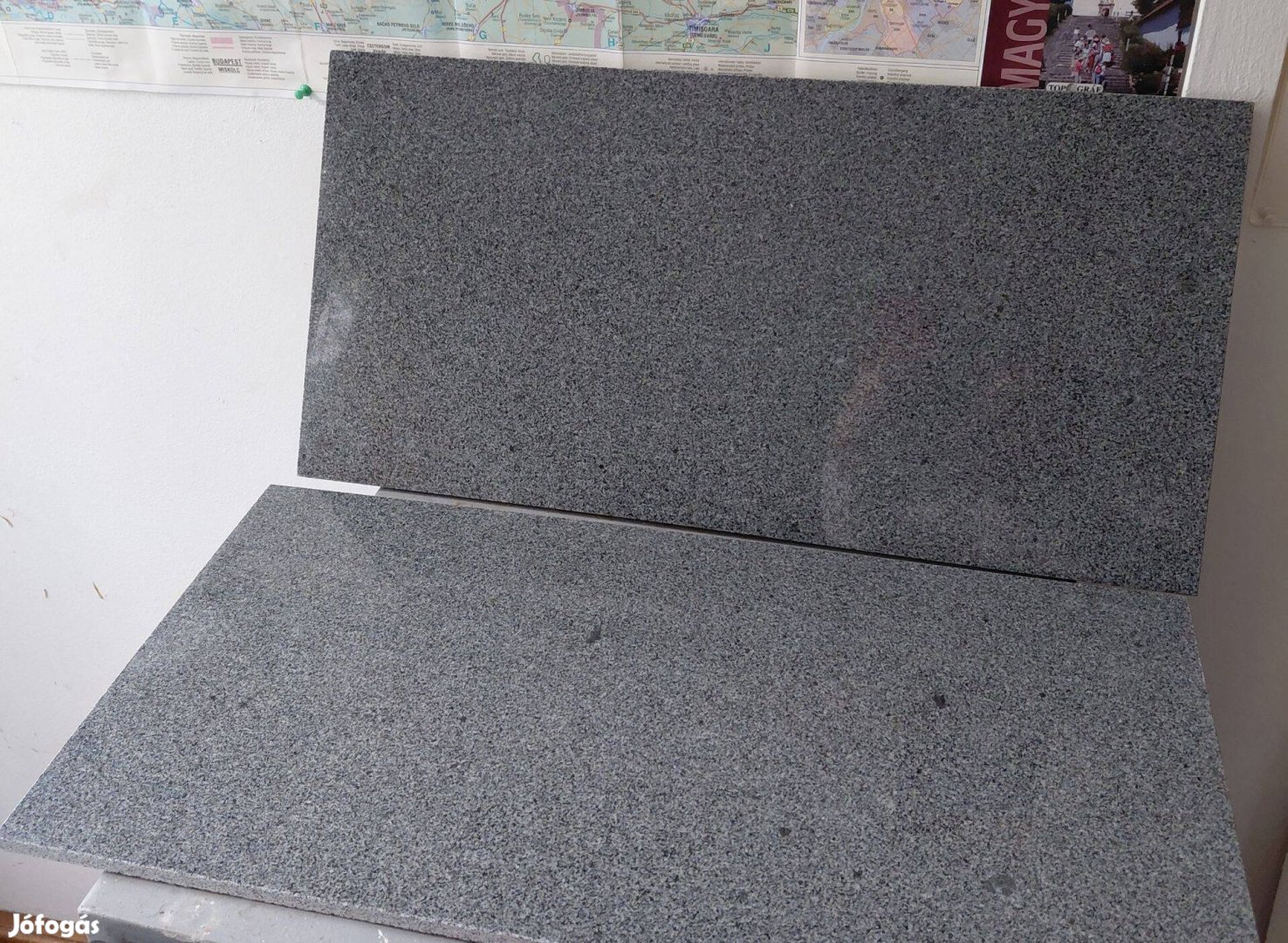 Nero Impala Fuoco gránit-tábla szürke 30,5x61x1