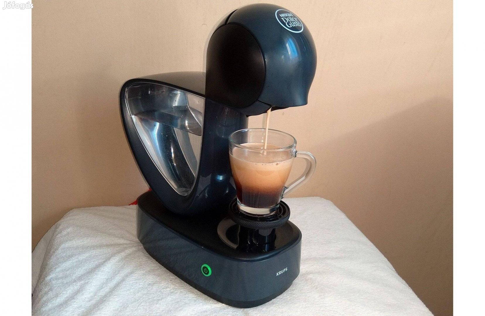 Nescafe Dolce Gusto kapszulás kávégép kávéfőző Krups Infinissima gray