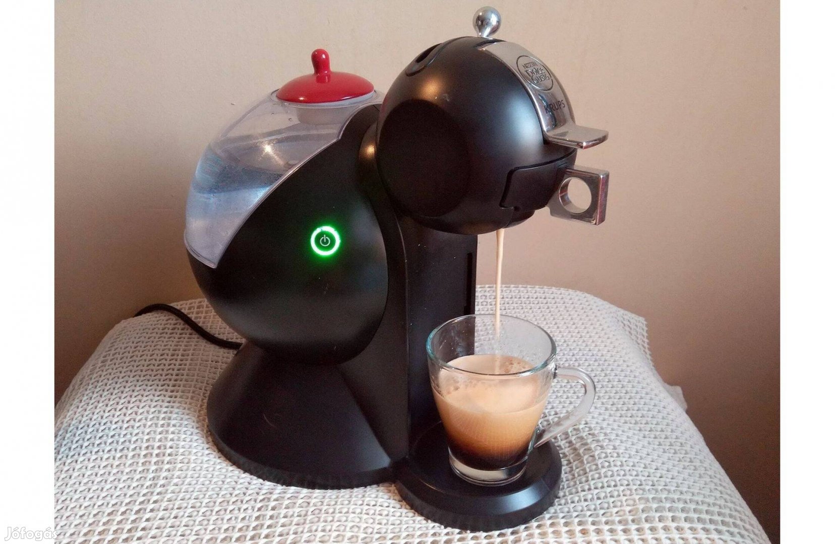 Nescafe Dolce Gusto kapszulás kávégép kávéfőző Krups Melody 2 Black