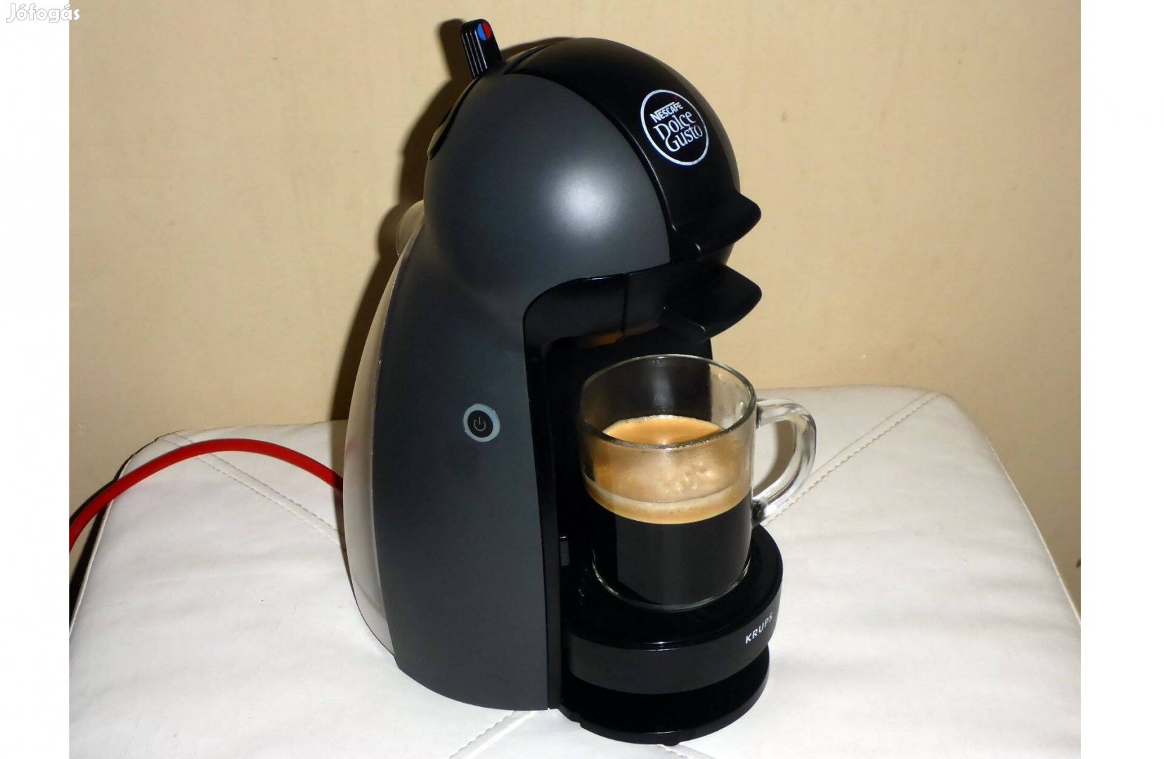 Nescafe Dolce Gusto kapszulás kávégép kávéfőző Krups Piccolo Antracit