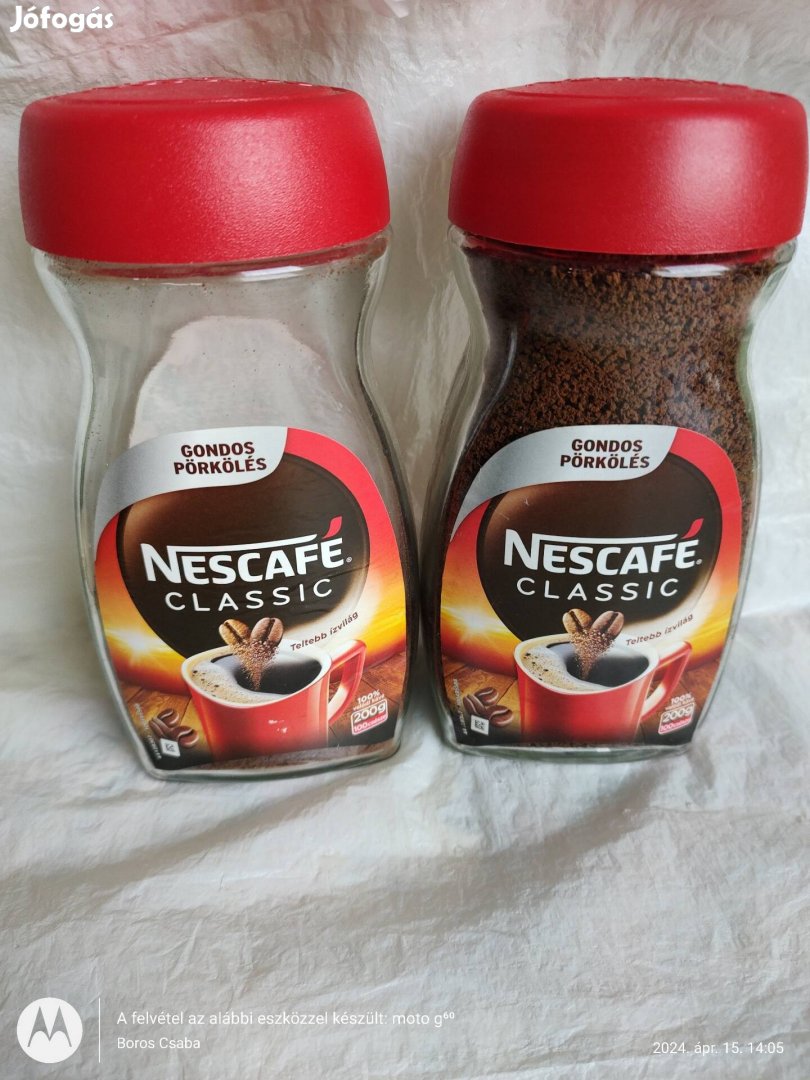 Nescafé termékek 200 g.+egy darabban lévő ingyen.
