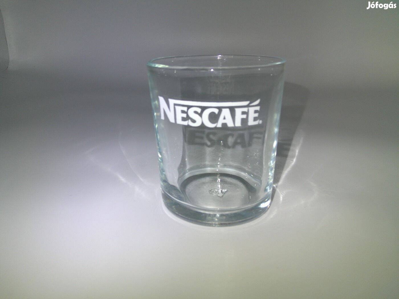 Nescafé üveg kávés pohár